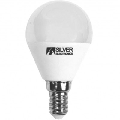 Bombilla led silver electronic esferica decorativa 7w=70w - e14 - 3000k - 620 lm - luz calida - a+