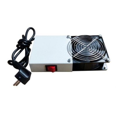 Phasak - Conjunto ventilación 19 con interruptor para rack mural - 1 ventilador x 120mm