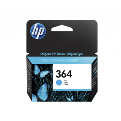 HP 364 Cyan Cartucho de Tinta Original - CB318EE