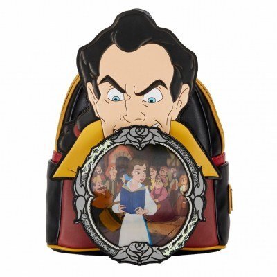 Mini mochila loungefly disney villanos escena gaston