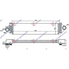INTERCOOLER 1,6-16V TURBO (655x156x40)