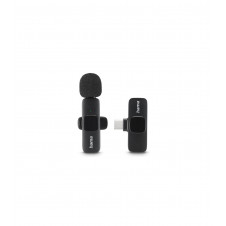 Hama Smart Wireless Negro Micrófono de corbata/solapa