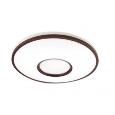 Plafon Perote 36w 3000-4000-6500k Blanco/Marron 3528lm 7,5x39x39cm C/remoto Y Reg.intensidad