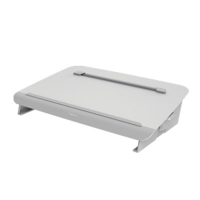 Fellowes Hana Soporte y Atril - Guia Magnetica de Lectura - Diseño Elegante y Duradero - Hasta 5kg - Color Blanco