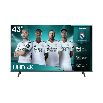 43A6Q Televisor 109,2 cm (43) 4K Ultra HD Smart TV Wifi Negro 300 cd / m²