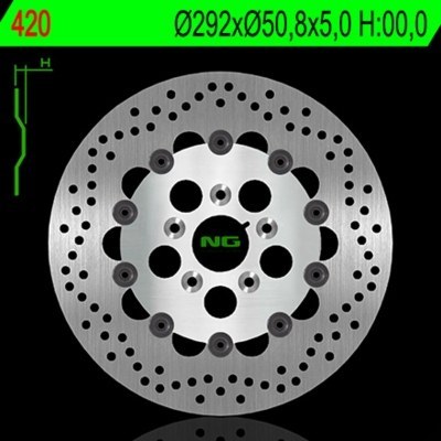 Disco de freno NG 420 Ø292 x Ø50.8 x 5 420