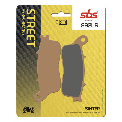 LS Street Excel Sintered Rear Brake Pads SBS 892LS