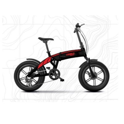 FOLDABLE FAT E-BIKE SCRAMBLER SCR-E