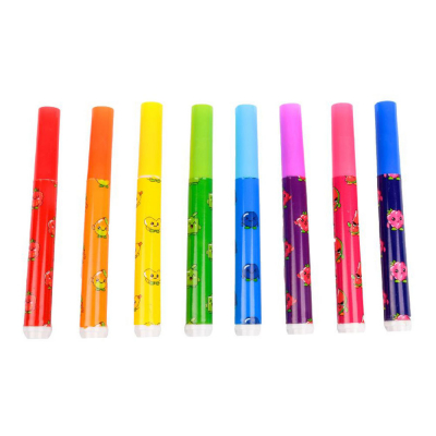 Marcadores aroma punta gorda colores surtidos, 8 uds