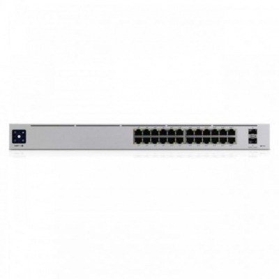 Switch Gestionable Ubiquiti USW-PRO-24-POE 24 Puertos/ RJ-45 Gigabit 10/100/1000 / SFP/ PoE