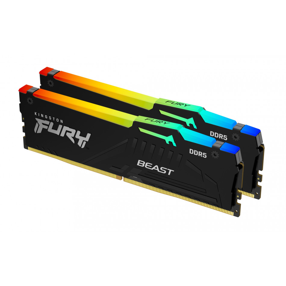 FURY Beast 32GB 6000MT/s DDR5 CL36 DIMM (Kit of 2) RGB EXPO