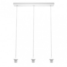 Armazon Regleta Nia 3xe27 Blanca Regx60x6cm