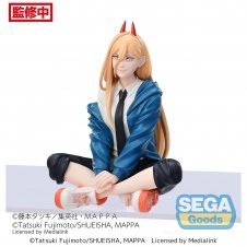 Figura good smile company sega goods perching chainsaw man power