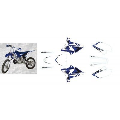 Kit adhesivos UFO replica 4T azul Yamaha YZ125/250 AS312#999