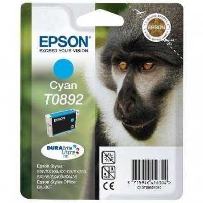 Epson T0892 Cyan Cartucho de Tinta Original - C13T08924011