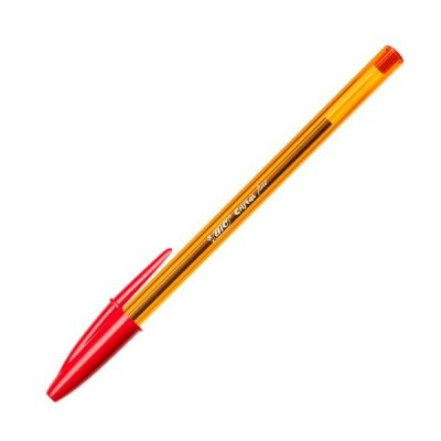 BIC Boligrafo Cristal Fine trazo fino rojo