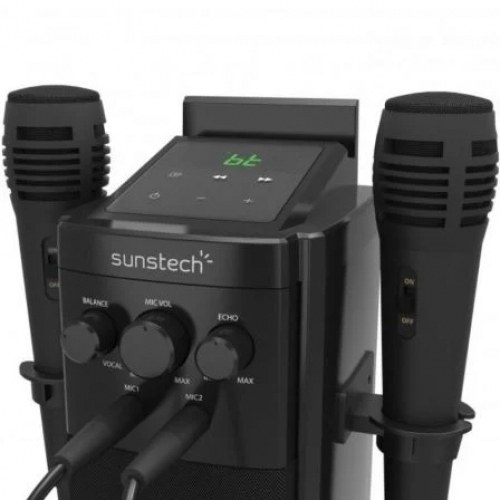 Torre de Sonido con Bluetooth Sunstech STBTK150K/ 40W/ 2.0