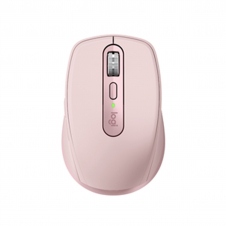 Mouse raton logitech mx anywhere 3s wireless inalambrico bluetooth rosa