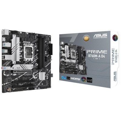 Asus Placa Base Prime B760M-A D4-CSM mATX LGA1700