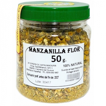 Manzanilla Flor Virgen Extremadura 50Grs