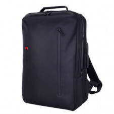 Mochila Swissmobility WATSON 17 2 cierres principales rígida doble asa color negro