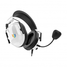 AUDÍFONOS BALAM RUSH AVIATOR LEVEL HA757 RGB USB/3.5 mm BLANCO
