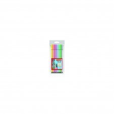 STABILO PEN 68 ESTUCHE DE 8 ROTULADORES COLORES PASTEL PUNTA 1MM TINTA AL AGUA ACUARELABLE 68/8-01