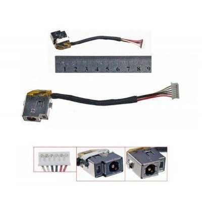 Dc-Jack compatible para portatil HP dm3/dm3t/dm3z