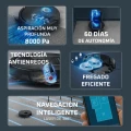 Robot aspirador Rowenta X-Plorer Serie 375+ RR8985E0, 8000 Pa, autovaciado, láser 360°, negro - imagen 3