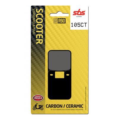 CT Scooter Carbon Tech Organic Brake Pads SBS 105CT
