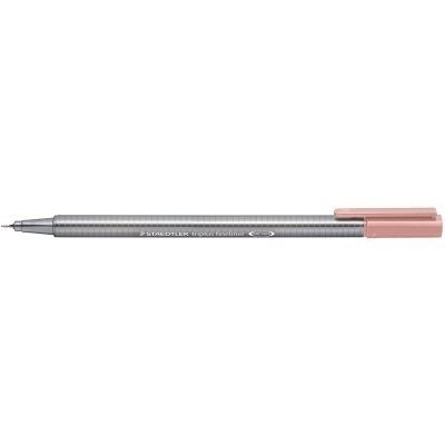 Staedtler Triplus Fineliner 334 Rotulador de Punta Fina - Trazo de 0.3mm - Tinta Base de Agua - Color Rosa Antiguo