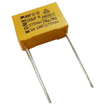 Condensador de Seguridad 680nF 275Vac X2 Raster 22,5mm