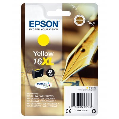 Epson T1634 Amarillo Cartucho de Tinta Original - C13T16344012