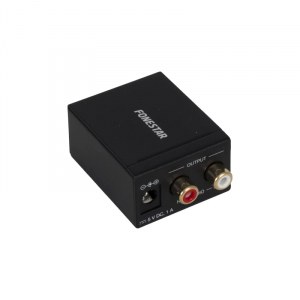 Convertidor de audio digital a analógico Fonestar FO-37DA