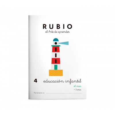 CUADERNO RUBIO A5 EDU. INF. 4 EL MAR - Pack de 10 unidades