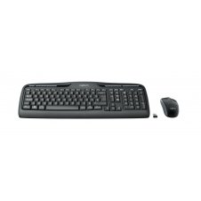 Logitech Wireless Combo MK330 teclado Ratón incluido Oficina USB QWERTZ Alemán Negro