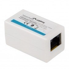 Adaptador cat6 lanberg utp rj45 hembra - hembra