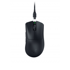 Razer DeathAdder V3 Pro ratón Juego mano derecha RF Wireless + USB Type-C Óptico 30000 DPI