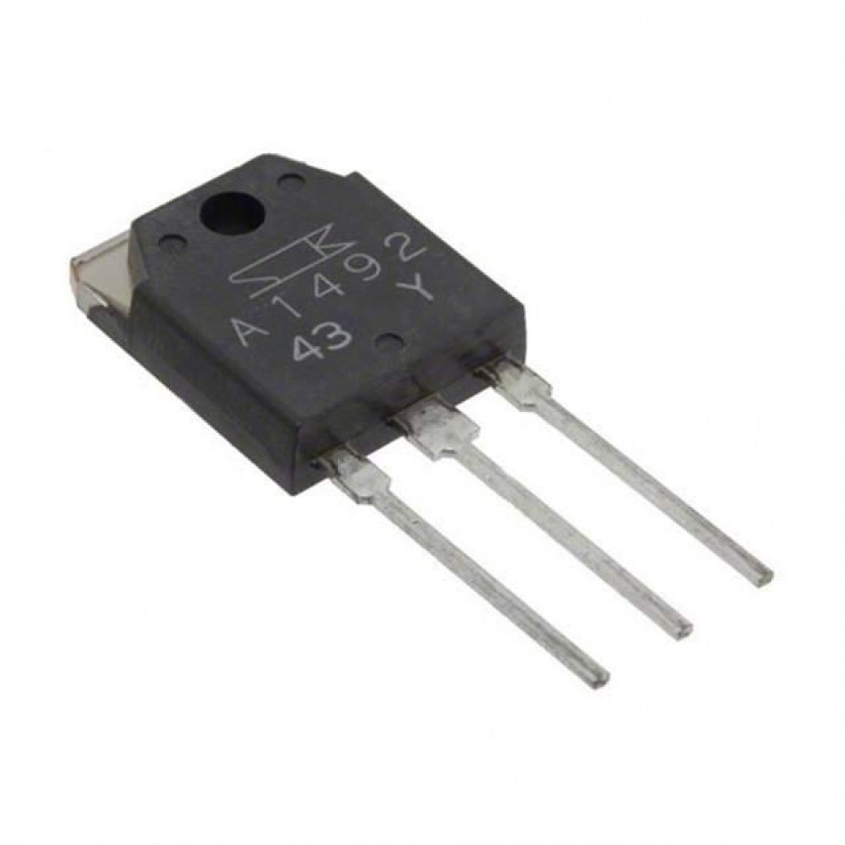 2SA1492 Transistor PNP, 180V, 15A, 130W, capsula TO3P