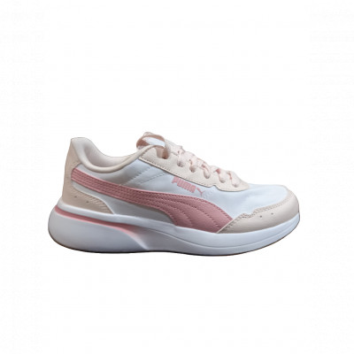 Zapatilla PUMA R78 GLANCE NYLON 404727 01 Blanco