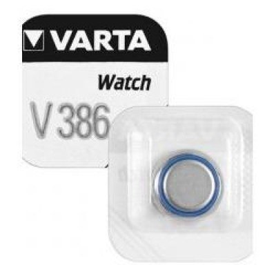 Pila Reloj 386 VARTA 1,55Vdc 105mA Oxido Plata SR43SW