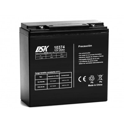 Bateria PLOMO 12Vdc 20Ah CICLICA VEHICULOS DSK