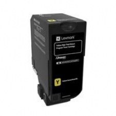 TONER LASER LEXMARK / COLOR AMARILLO / ALTO RENDIMIENTO / NP: 74C4HY0PARA MODELOS CS725DE