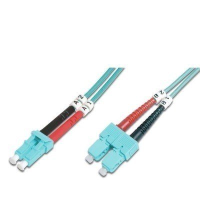 FO PCORD LC TO SC DUPL OM3 5M
