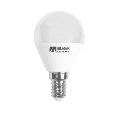 Bombilla LED ESFERICA E14 7W Luz Blanca 5000K
