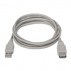 Cable Alargador Usb 2.0 Aisens A101-014/ Usb Macho - Usb Hembra/ 3M/ Beige