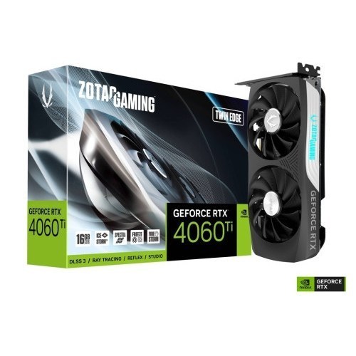 TARJETA GRÁFICA ZOTAC RTX 4060TI 16GB TWIN EDGE GDDR6