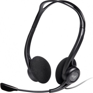 Logitech PC960M Auricular + Microfono USB Suspension Ruido