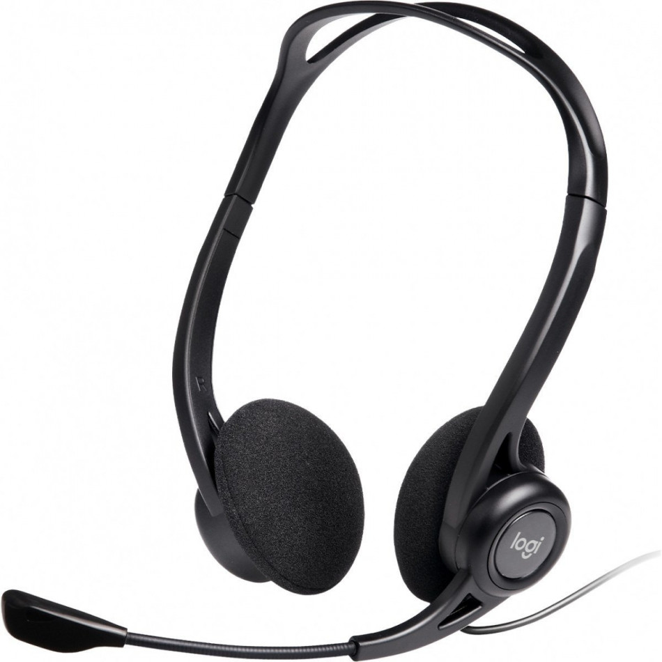 Logitech PC960M Auricular + Microfono USB Suspension Ruido