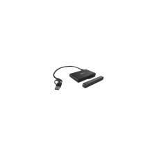 Lindy 43359 base de conexión para disco duro USB 3.2 Gen 2 (3.1 Gen 2) Type-C Negro
